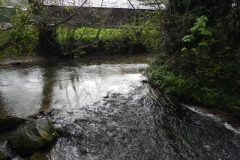 20. Looking downstream from Timberscombe ROW Bridge 3184