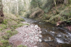 59. Flowing past Cloutsham Ball