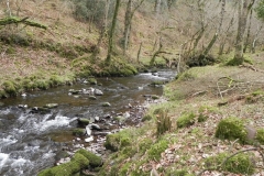 62. Flowing past Cloutsham Ball