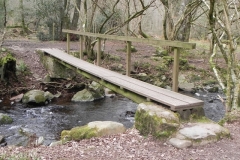 64. Horner Woods East Water footbridge