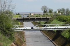 16. Looking downstream from Flood Relief Channel Bridge A