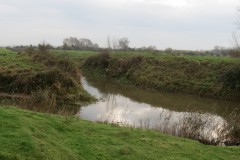 River Axe Downstream from Confluence Cheddar Yeo