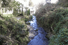 141. Looking downstream from ROW Bridge 3331