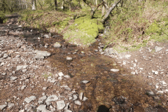 g. Confluence with Hawkcombe Water