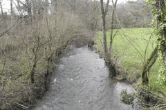 70. Looking upstream from Tuckingmill A396 Road Bridge