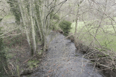 72. Looking downstream from Tuckingmill A396 Road Bridge