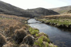 13. Looking downstream to Flexbarrow