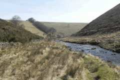 25. Looking downstream to Wheal Elisa Bridge