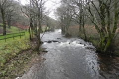 2. Looking upstream from Glebe House Bridge
