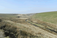 1. Looking upstream to Aclands Farm