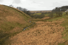 22. Looking upstream above Goats Hill Bridge