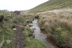 32. Flowing past Hangley Cleave
