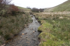 34. Flowing past Hangley Cleave