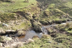 30. Tributary stream joins from the north