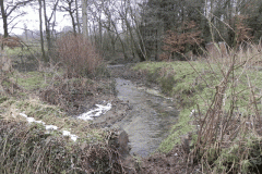 2. Looking upstream from Lea Farm Bridge