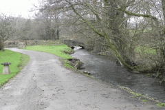 22. Looking downstream to Denscombe Mill Bridge