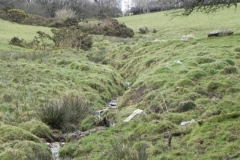 14. Tributary stream flowing from East side of Quarme Hill