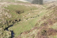 22. Looking downstream to Three Combes Foot