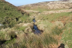 49. Waters from Kittock approaching Three Combes Foot