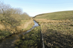 25. Looking upstream from  Lower Willingford Bridge