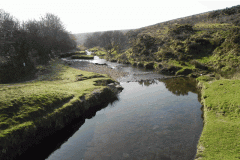 29. Looking downstream from  Lower Willingford Bridge