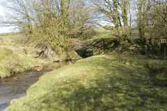 9. Looking upstream to  Upper Willingford Bridge