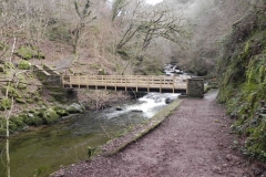 19. Wester Wood Footbridge downstream face