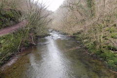 20. Looking downstream from Wester Wood Footbridge