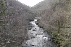 4. Looking Upstream from Chislecombe Bridge