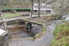 3. East Lyn Watersmeet Bridge