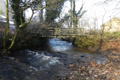 35c. Yealscombe Lane Ford footbridge downstream face