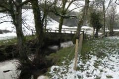 36a. Edgcott Farm footbridge B upstream face