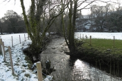 41. Upstream from Edgcott ROW footbridge