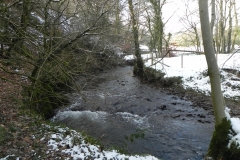 42. Upstream from Edgcott ROW footbridge