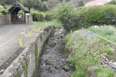 33. Looking upstream from Hawkcombe Cemetery Bridge