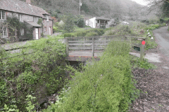 8. Highercombe Bridge downstream face
