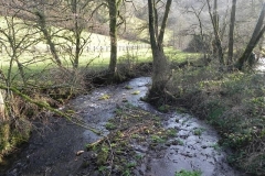 25. Looking downstream from Wimbleball Lake Accommodation Bridge